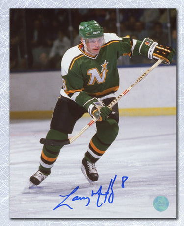 Larry Murphy Autographed Minnesota North Stars 8x10 Photo