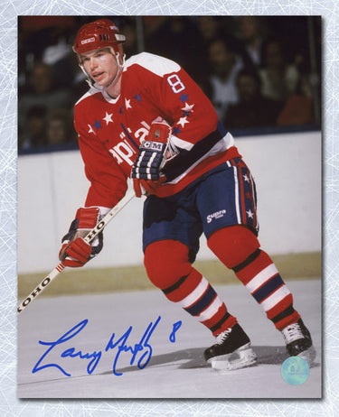 Larry Murphy Signed Washington Capitals 8x10 Photo