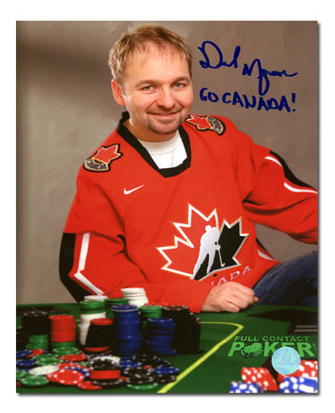 Daniel Negreanu Autographed Poker 8x10 Photo