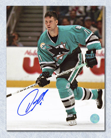 Owen Nolan Autographed San Jose Sharks 8x10 Photo