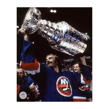 Bob Nystrom Signed New York Islanders Stanley Cup 8x10 Photo