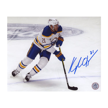 Kyle Okposo Autographed Buffalo Sabres 8x10 Photo