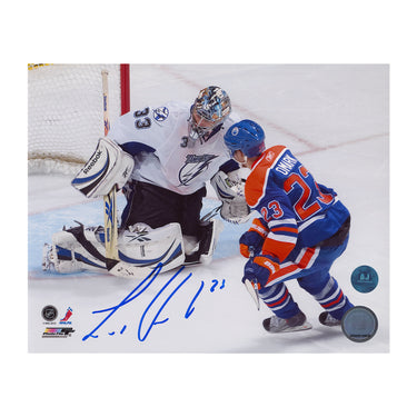 Linus Omark Signed Edmonton Oilers 8x10 Photo