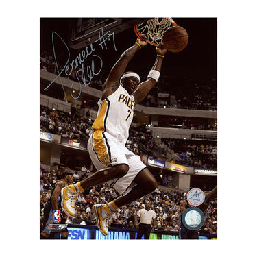 Jermaine O'Neal Autographed Indiana Pacers 8x10 Photo
