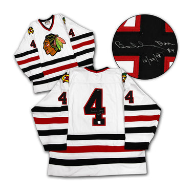 Bobby Orr Chicago Blackhawks Signed & Dated Last Game Jersey #/144