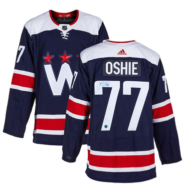 TJ Oshie Signed Washington Capitals Alternate adidas Jersey