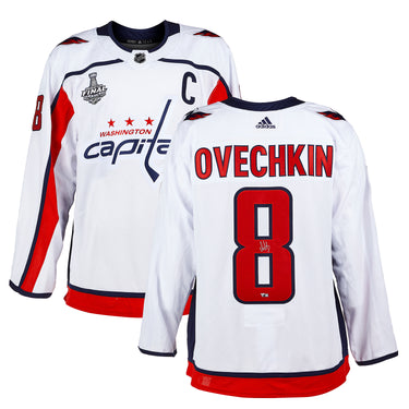 Alex Ovechkin Washington Capitals Signed 2018 Stanley Cup adidas Jersey