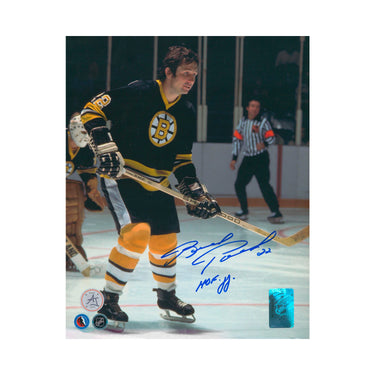 Brad Park Signed Boston Bruins Classic Hockey 8x10 Photo