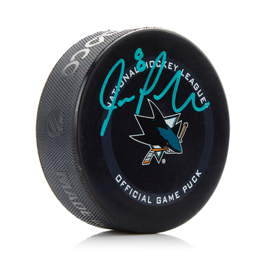 Joe Pavelski Signed San Jose Sharks Official Game Puck