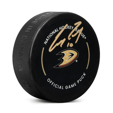 Corey Perry Signed Anaheim Ducks Official Game Puck