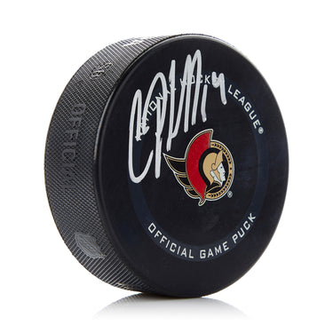 Chris Phillips Ottawa Senators Signed Official Game Puck