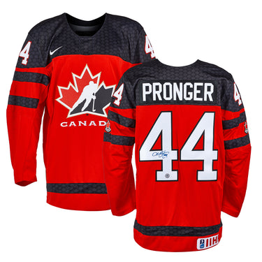 Chris Pronger Autographed Team Canada Nike Hockey Jersey