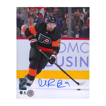 Ivan Provorov Autographed Philadelphia Flyers Game Action 8x10 Photo