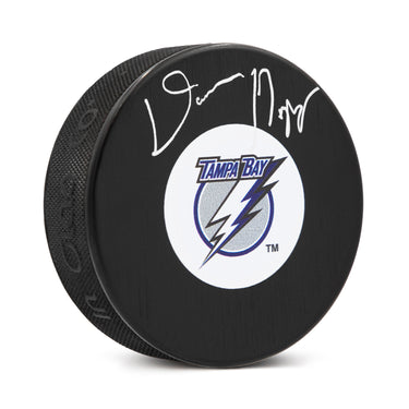 Daren Puppa Autographed Tampa Bay Lightning Hockey Puck