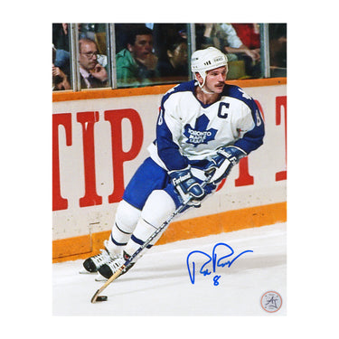 Rob Ramage Autographed Toronto Maple Leafs Captain 8x10 Photo