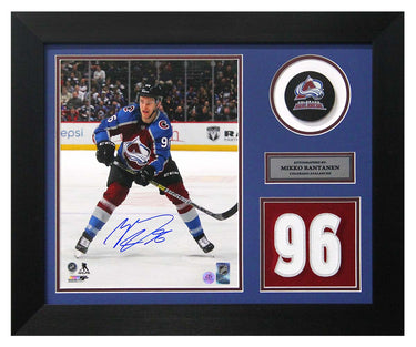 Mikko Rantanen Signed Colorado Avalanche Game Day Number 20x24 Frame