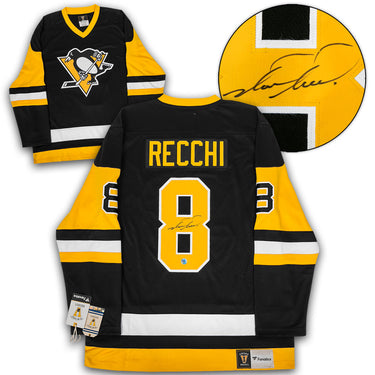 Mark Recchi Signed Pittsburgh Penguins Throwback Breakaway Jersey