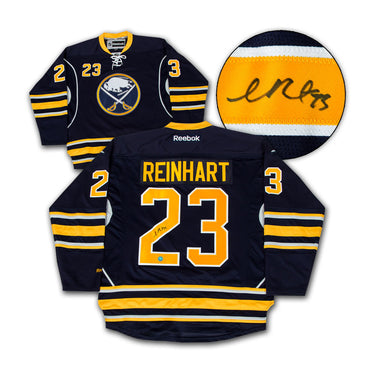 Sam Reinhart Buffalo Sabres Autographed Rookie Reebok Jersey