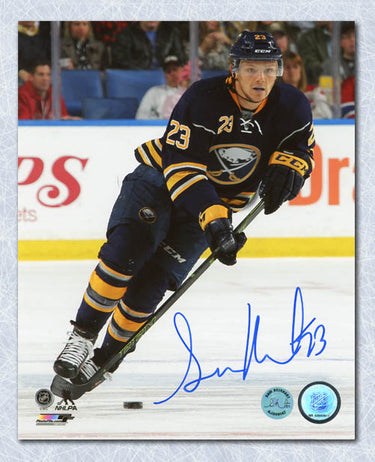 Sam Reinhart Autographed Buffalo Sabres 8x10 Photo