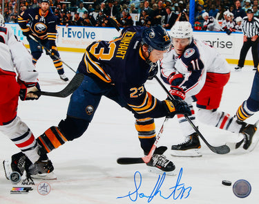 Sam Reinhart Signed Buffalo Sabres 1st Game 11x14 Photo