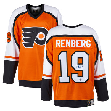 Mikael Renberg Signed Philadelphia Flyers Throwback Breakaway Jersey