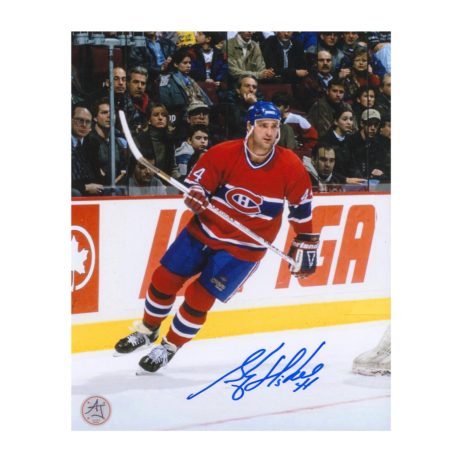 Stephane Richer Autographed Montreal Canadiens Hockey 8x10 Photo ...