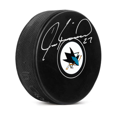 Jeremy Roenick Autographed San Jose Sharks Hockey Puck