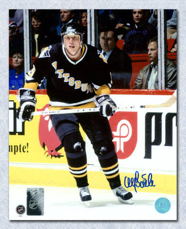 Ulf Samuelsson Autographed Pittsburgh Penguins 8x10 Photo