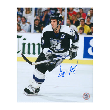 Denis Savard Autographed Tampa Bay Lightning Hockey 8x10 Photo