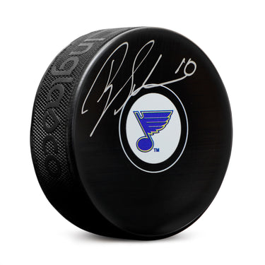 Brayden Schenn Autographed St Louis Blues Hockey Puck