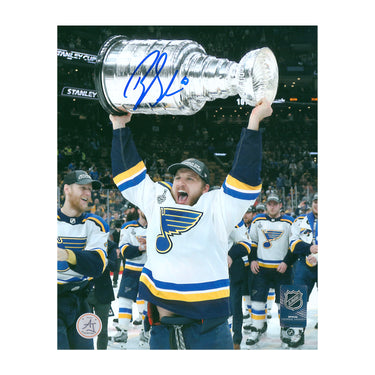 Brayden Schenn Signed St Louis Blues 2019 Stanley Cup 8x10 Photo