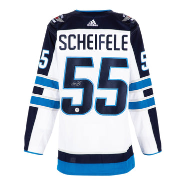 Mark Scheifele Autographed Winnipeg Jets White adidas Jersey