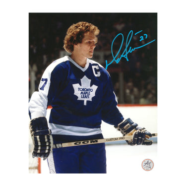 Darryl Sittler Autographed Toronto Maple Leafs Portrait 8x10 Photo