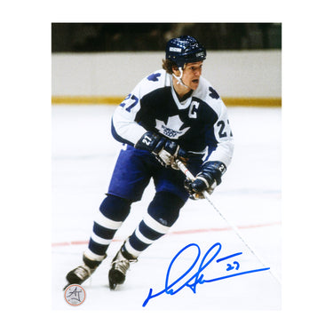 Darryl Sittler Signed Toronto Maple Leafs Classic Hockey 8x10 Photo