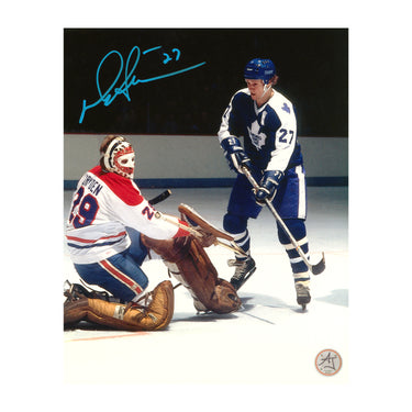 Darryl Sittler Signed Toronto Maple Leafs Hockey Rivalry 8x10 Photo