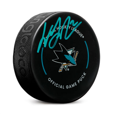 Will Smith Signed San Jose Sharks Official Game Puck