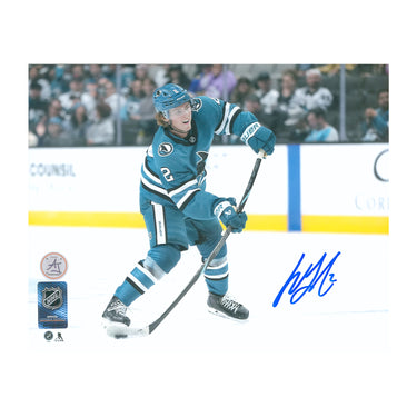 Will Smith Autographed San Jose Sharks Shooting 8x10 Photo