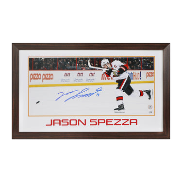 Jason Spezza Ottawa Senators Prominent Signature 16x26 Frame #/19