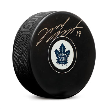 Jason Spezza Autographed Toronto Maple Leafs Hockey Puck