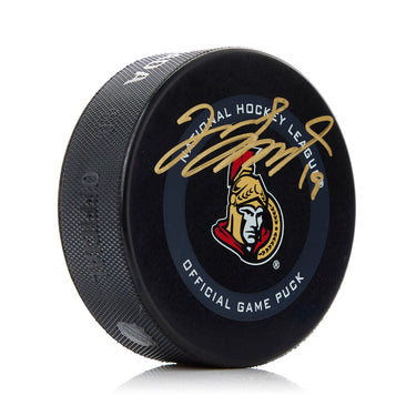 Jason Spezza Autographed Ottawa Senators Official Game Puck