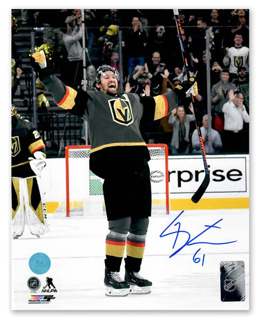 Mark Stone Autographed Vegas Golden Knights 8x10 Photo