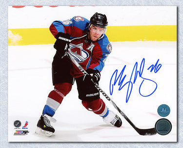 Paul Stastny Autographed Colorado Avalanche Shooting 8x10 Photo