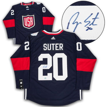 Ryan Suter Signed Team USA 2016 World Cup of Hockey Jersey