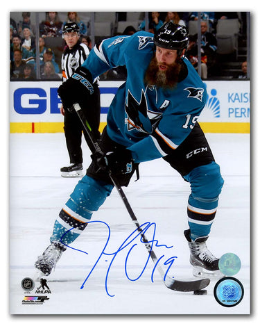 Joe Thornton Autographed San Jose Sharks 8x10 Photo