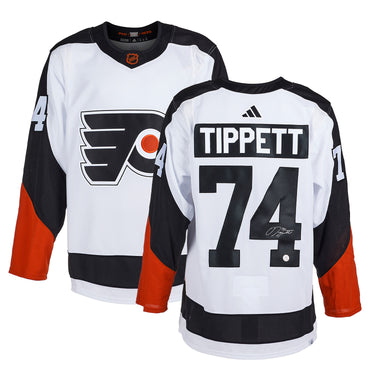 Owen Tippett Signed Philadelphia Flyers Reverse Retro 2.0 adidas Jersey