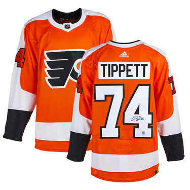 Owen Tippett Signed Philadelphia Flyers Orange adidas Jersey