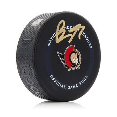 Brady Tkachuk Signed Ottawa Senators Official Game Puck