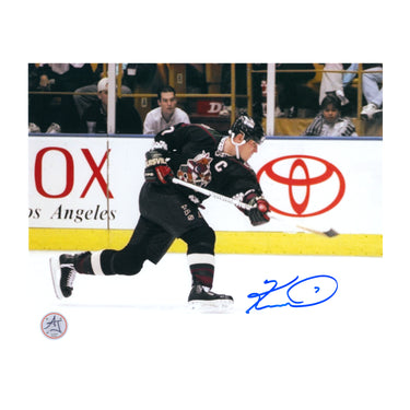 Keith Tkachuk Autographed Phoenix Coyotes Slapshot 8x10 Photo