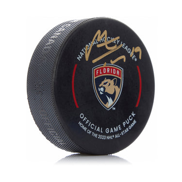 Matthew Tkachuk Signed Florida Panthers Official Game Puck