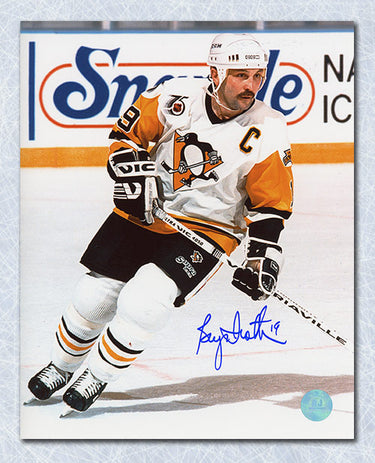 Bryan Trottier Autographed Pittsburgh Penguins 8x10 Photo